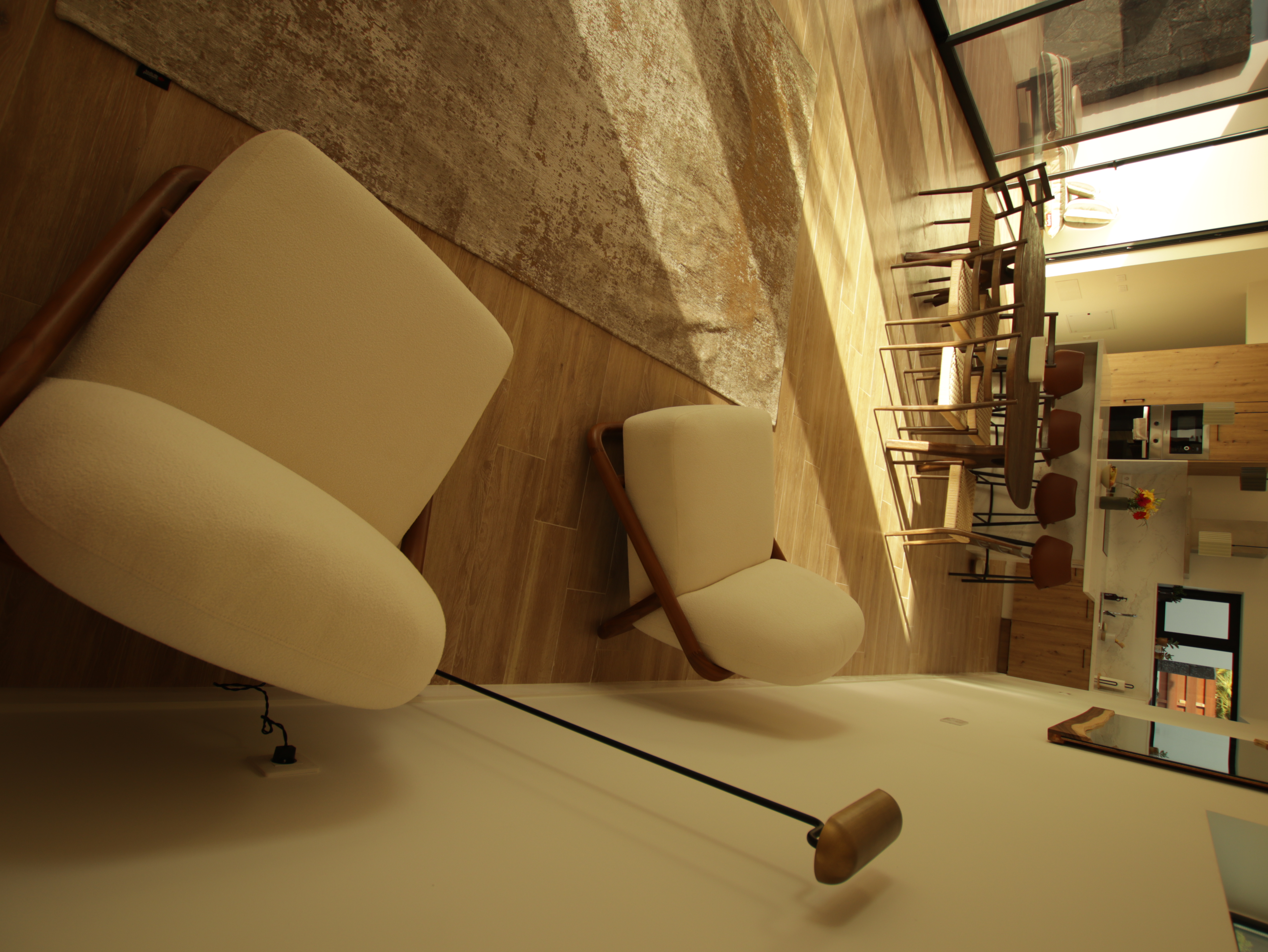 Pool and outdoor lounge area at Elements Lajares