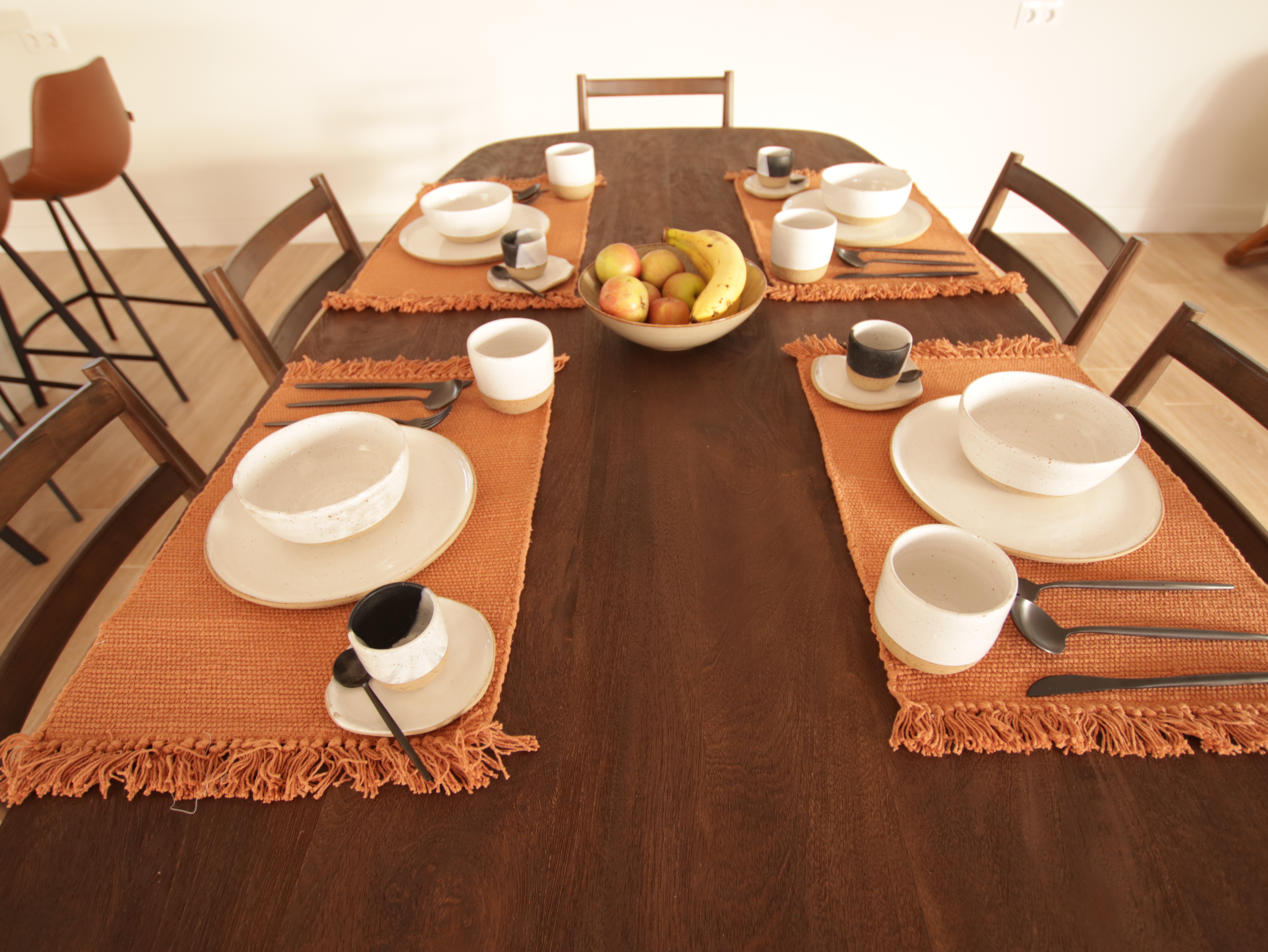 Bathroom with walk-in shower and minimal fixtures