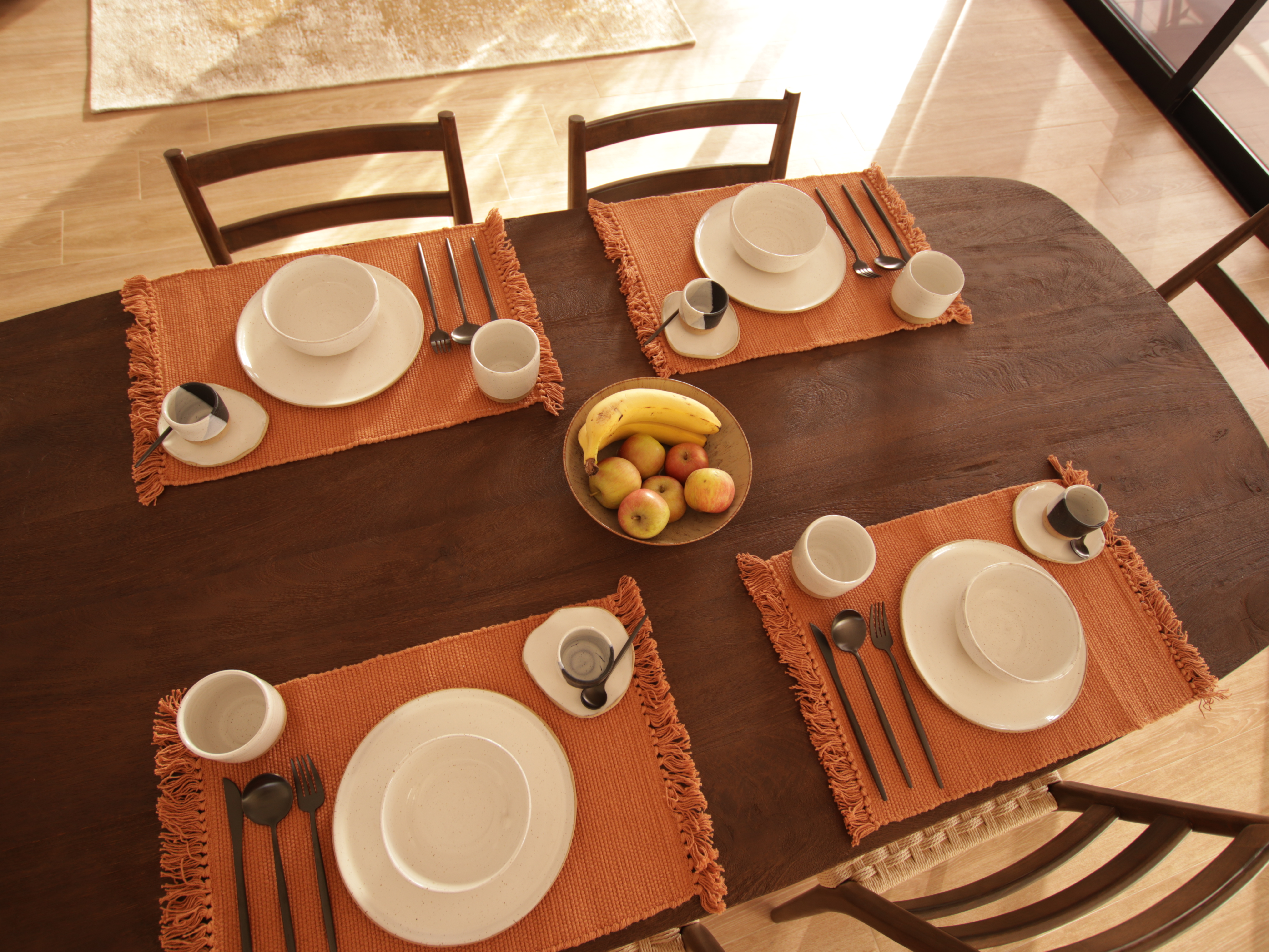 Cozy reading nook with armchair and lamp