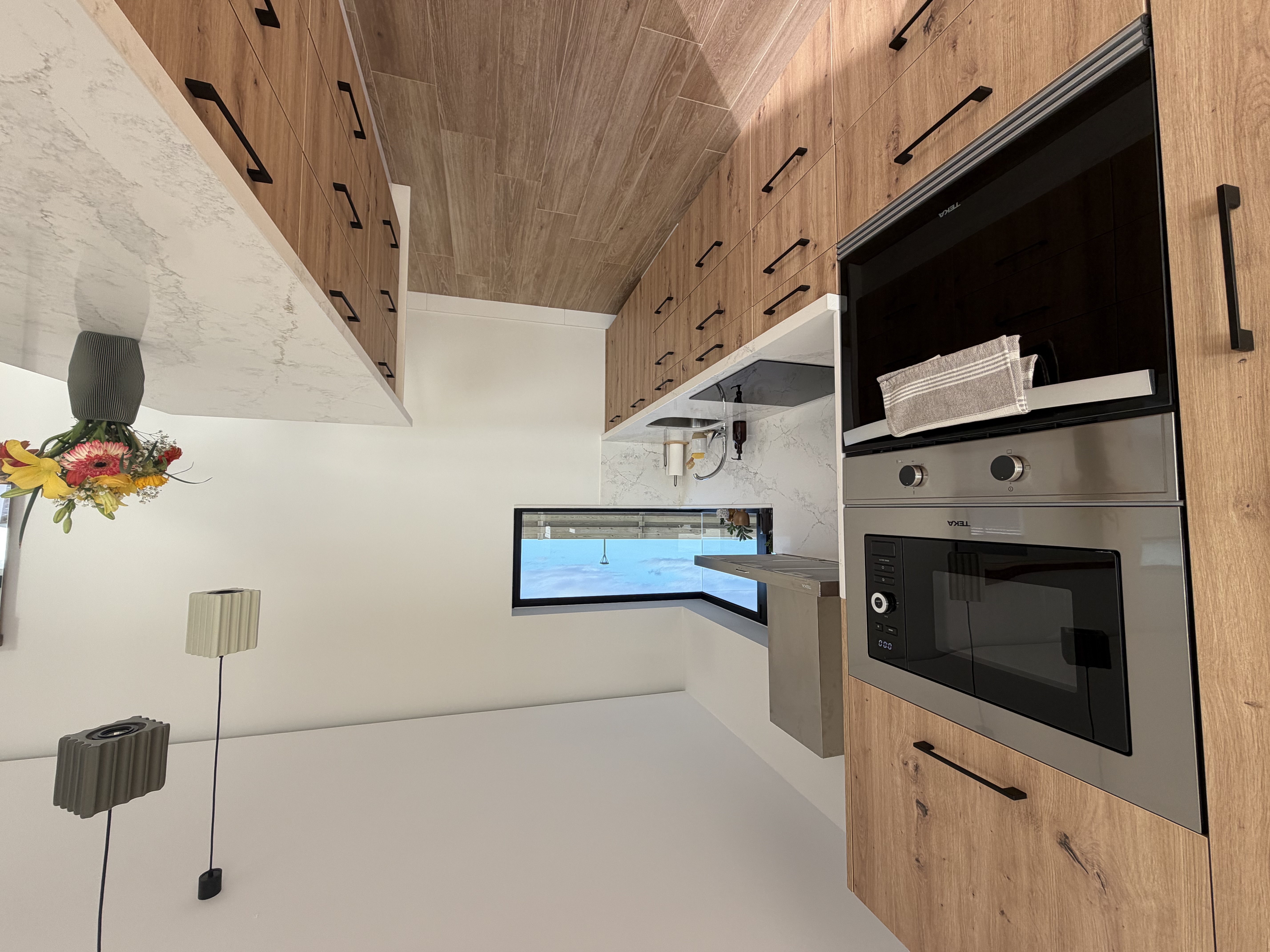 Bedroom corner with chair and lamp