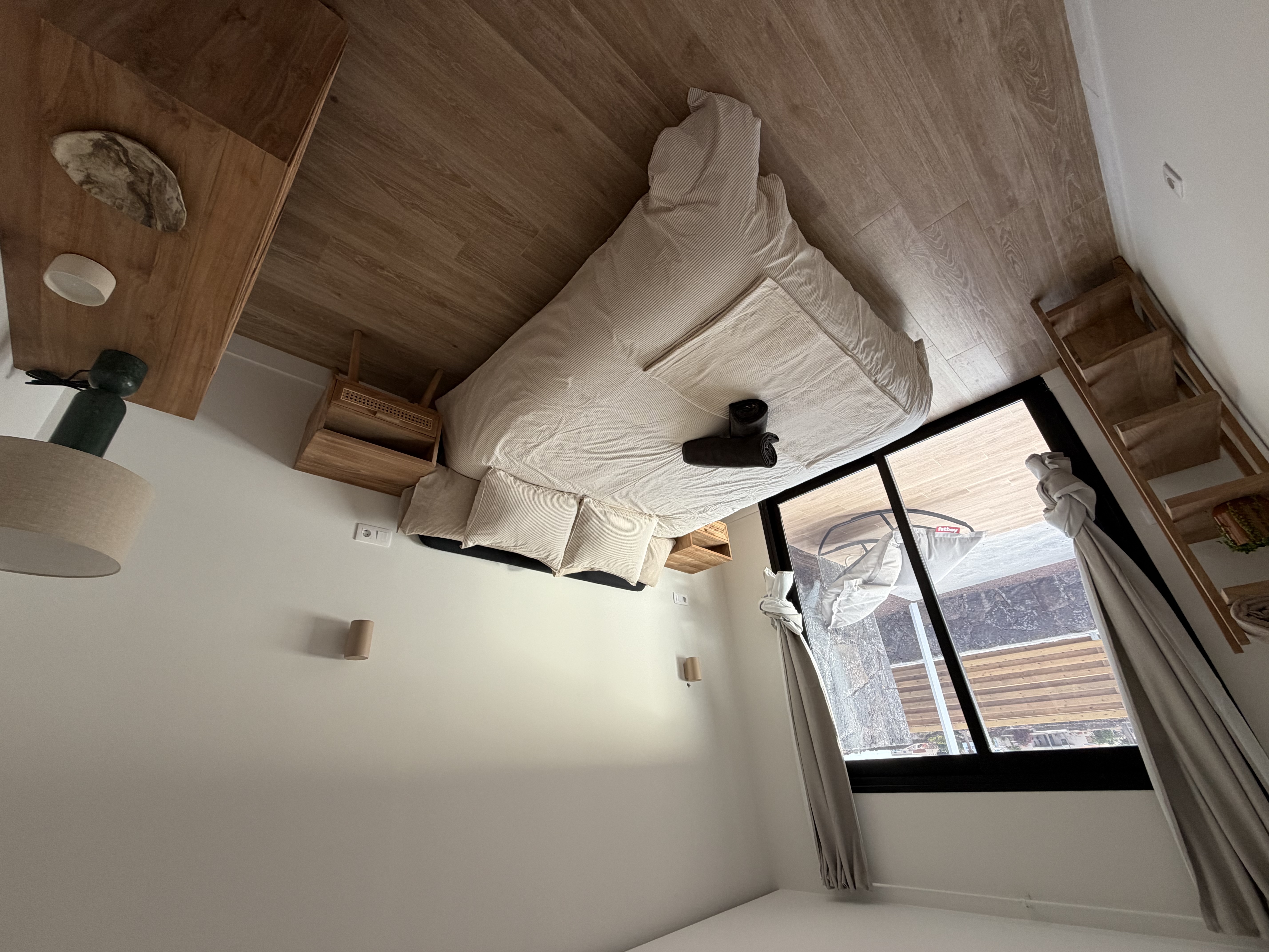 Bedroom view towards outside