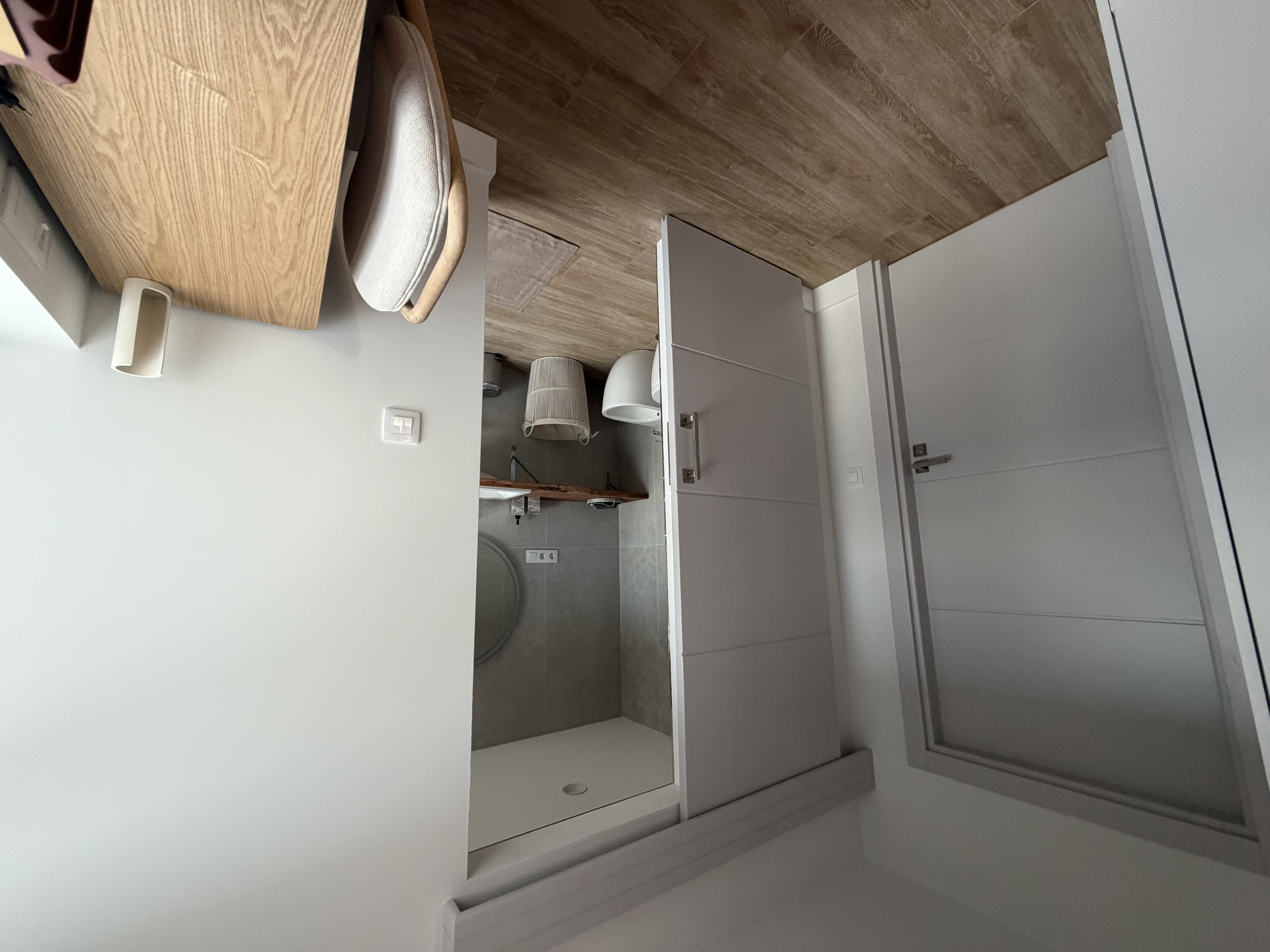 Detail of wooden furniture and textures